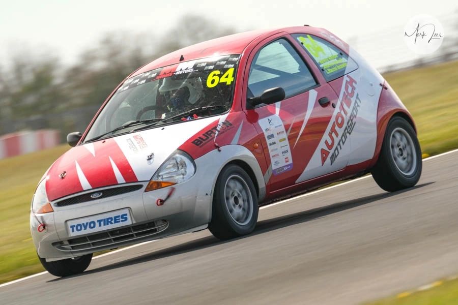 EnduroKA race car on track
